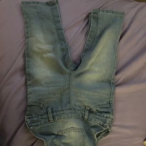 Denim jean jumper for babies